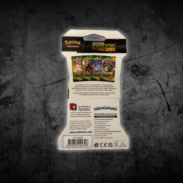 Pokémon TCG: Sword & Shield - Evolving Skies Booster Pack (Rayquaza Art) - Image 2