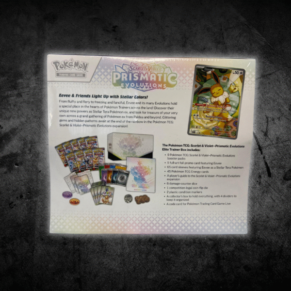 Pokémon TCG: Scarlet & Violet—Prismatic Evolutions Elite Trainer Box - Image 2