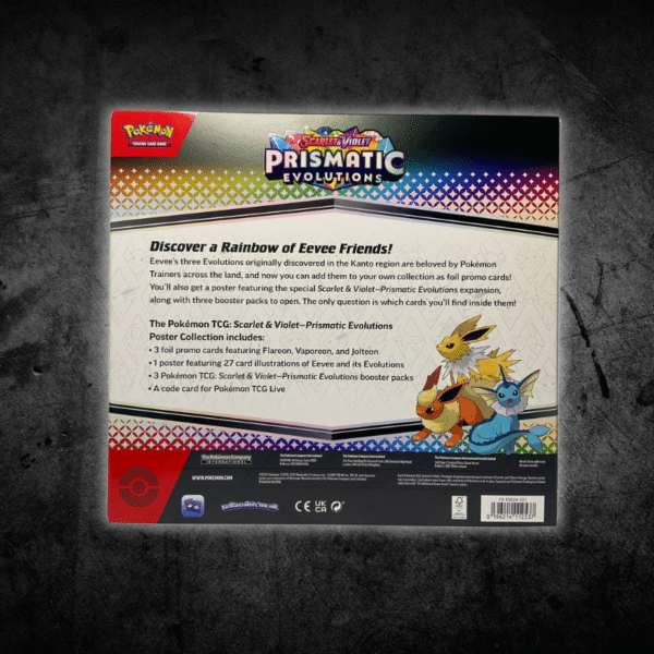 Pokémon TCG: Scarlet & Violet—Prismatic Evolutions Poster Collection - Image 2