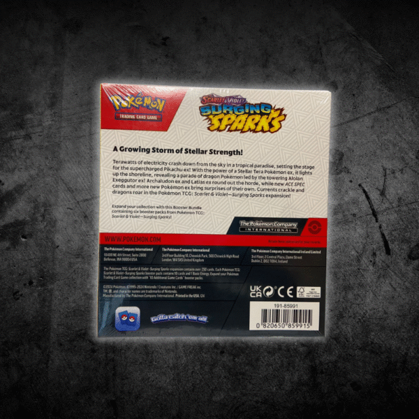 Pokémon TCG: Scarlet & Violet—Surging Sparks Booster Bundle - Image 2